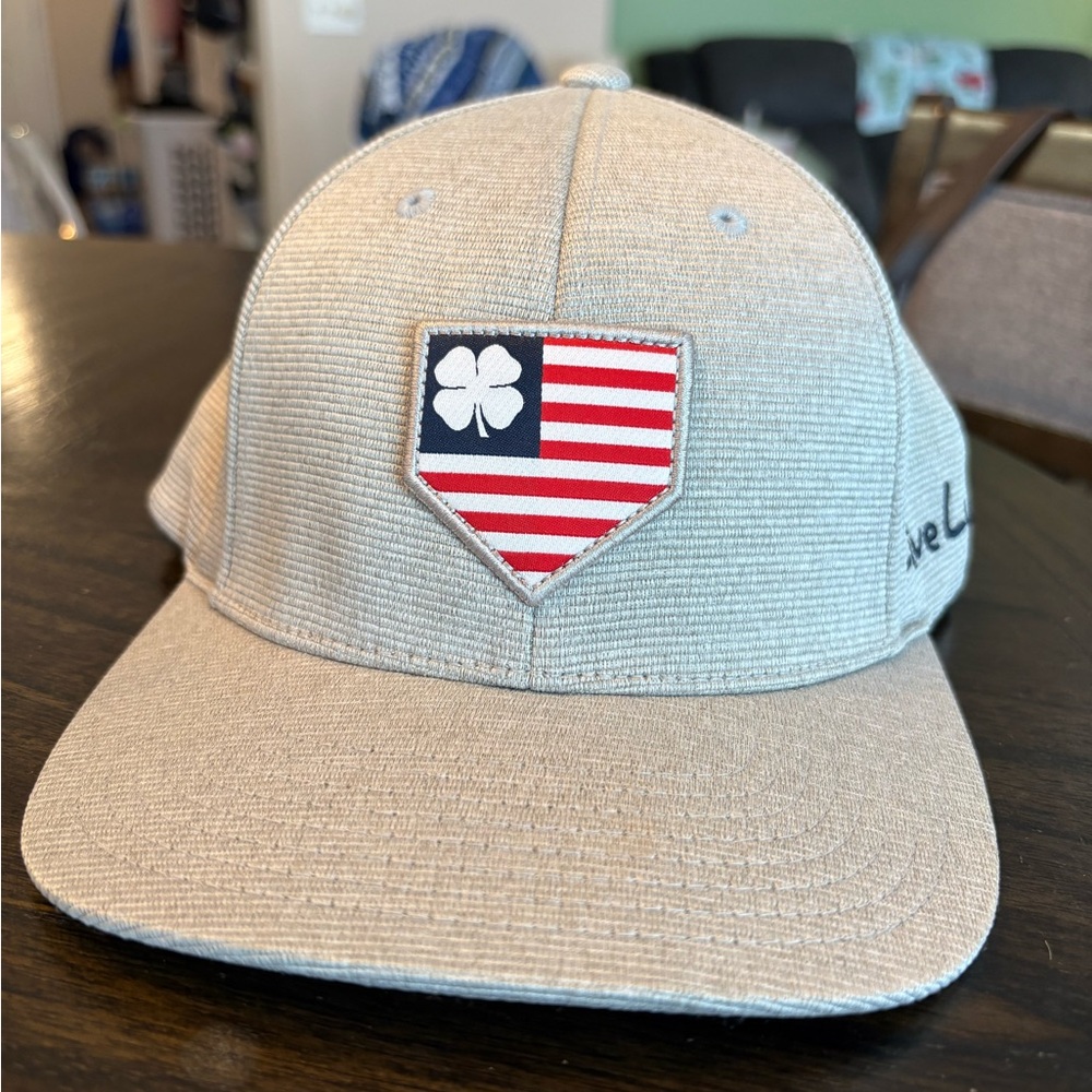 Rawlings Gray Baseball Cap with Red Patch